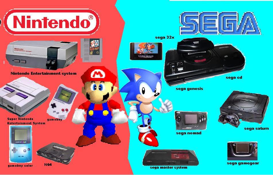 Nintendo-vs-Sega